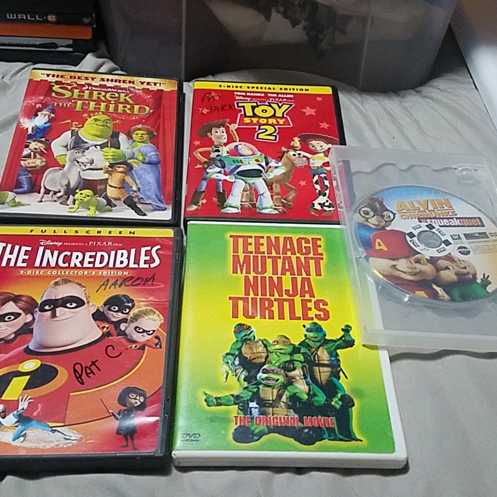 5 used DVD